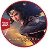 Wonder Woman 3D DVD borító CD1 label Letöltése