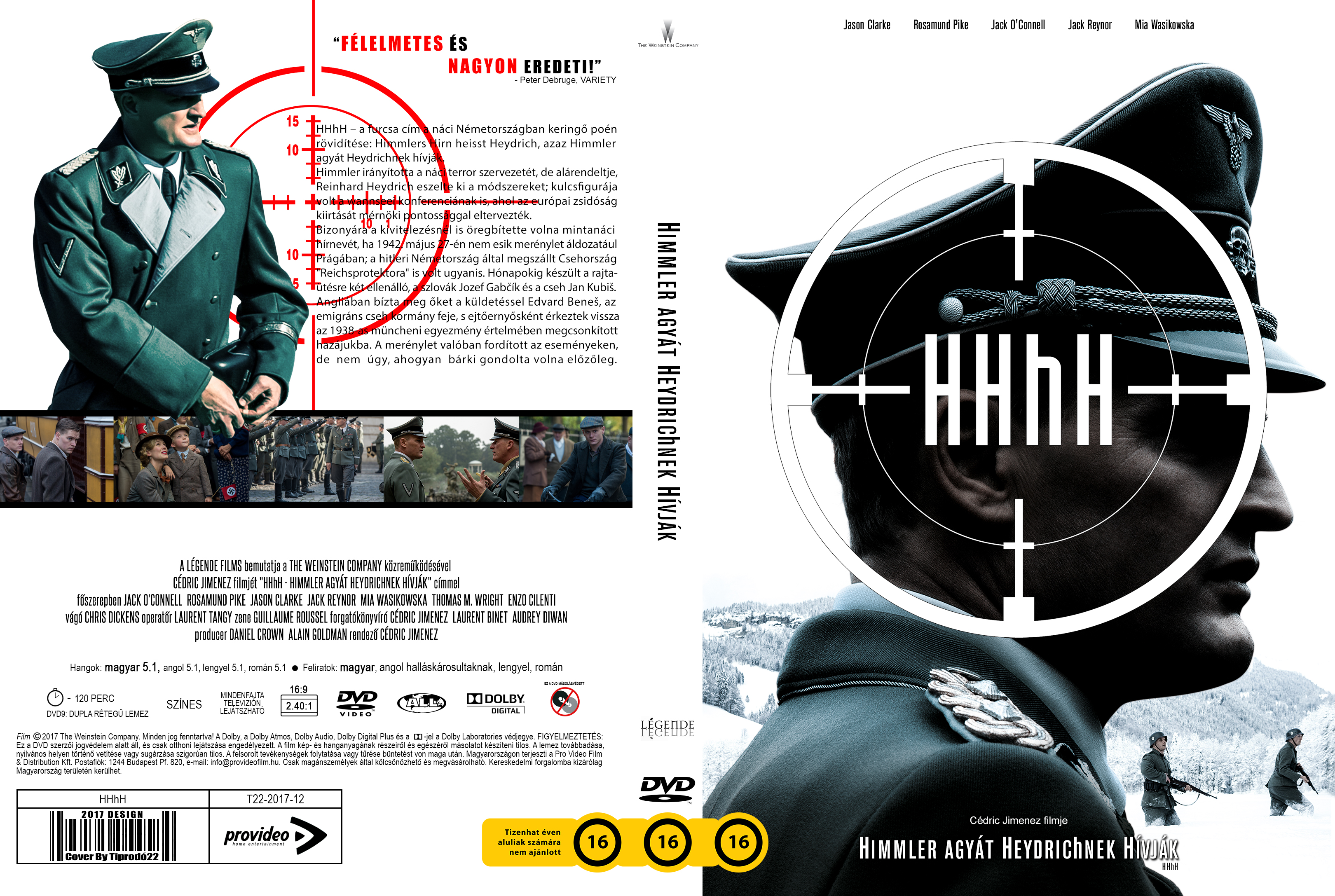 Coversclub Magyar Blu Ray Dvd Boritok Es Cd Boritok Klubja Hhhh Himmler Agyat Heydrichnek Hivjak Tiprodo22