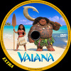 Vaiana (Extra) DVD borító CD2 label Letöltése