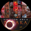 Világok arca: Baraka DVD borító CD3 label Letöltése