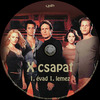 X csapat 1. évad (Old Dzsordzsi) DVD borító CD1 label Letöltése