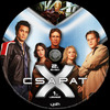 X csapat 2. évad v2 (Old Dzsordzsi) DVD borító CD1 label Letöltése