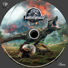 Jurassic World: Bukott birodalom (aniva) DVD borító CD1 label Letöltése
