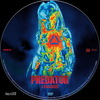 Predator - A ragadozó (taxi18) DVD borító CD1 label Letöltése