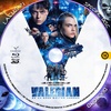 Valerian és az ezer bolygó városa 3D (Lacus71) DVD borító CD1 label Letöltése