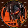 Predator - A ragadozó (debrigo) DVD borító CD1 label Letöltése