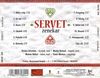 Servet Zenekar - Servet DVD borító BACK Letöltése