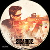 Sicario 2. - A zsoldos (taxi18) DVD borító CD2 label Letöltése