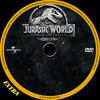 Jurassic World: Bukott birodalom (Extra) DVD borító CD1 label Letöltése