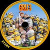 Gru 3. (Extra) DVD borító CD1 label Letöltése