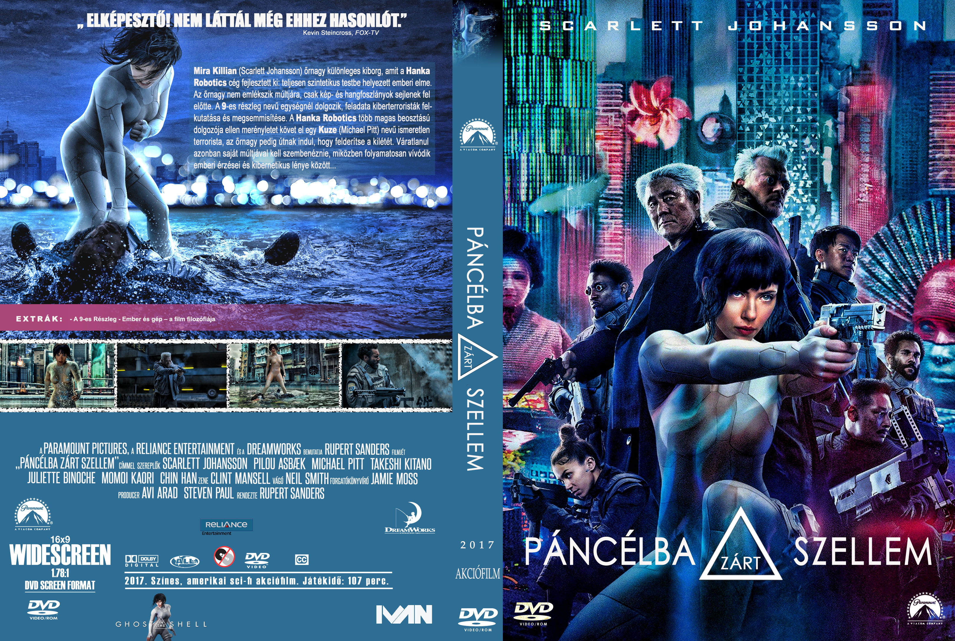 Coversclub Magyar Blu Ray Dvd Boritok Es Cd Boritok Klubja Pancelba Zart Szellem Ivan