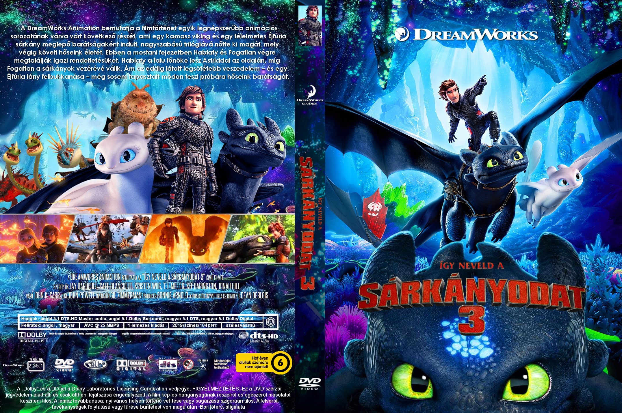 Coversclub Magyar Blu Ray Dvd Boritok Es Cd Boritok Klubja Igy Neveld A Sarkanyodat 3 Stigmata
