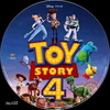 Toy Story 4 (taxi18) DVD borító CD1 label Letöltése