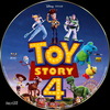 Toy Story 4 (taxi18) DVD borító CD1 label Letöltése