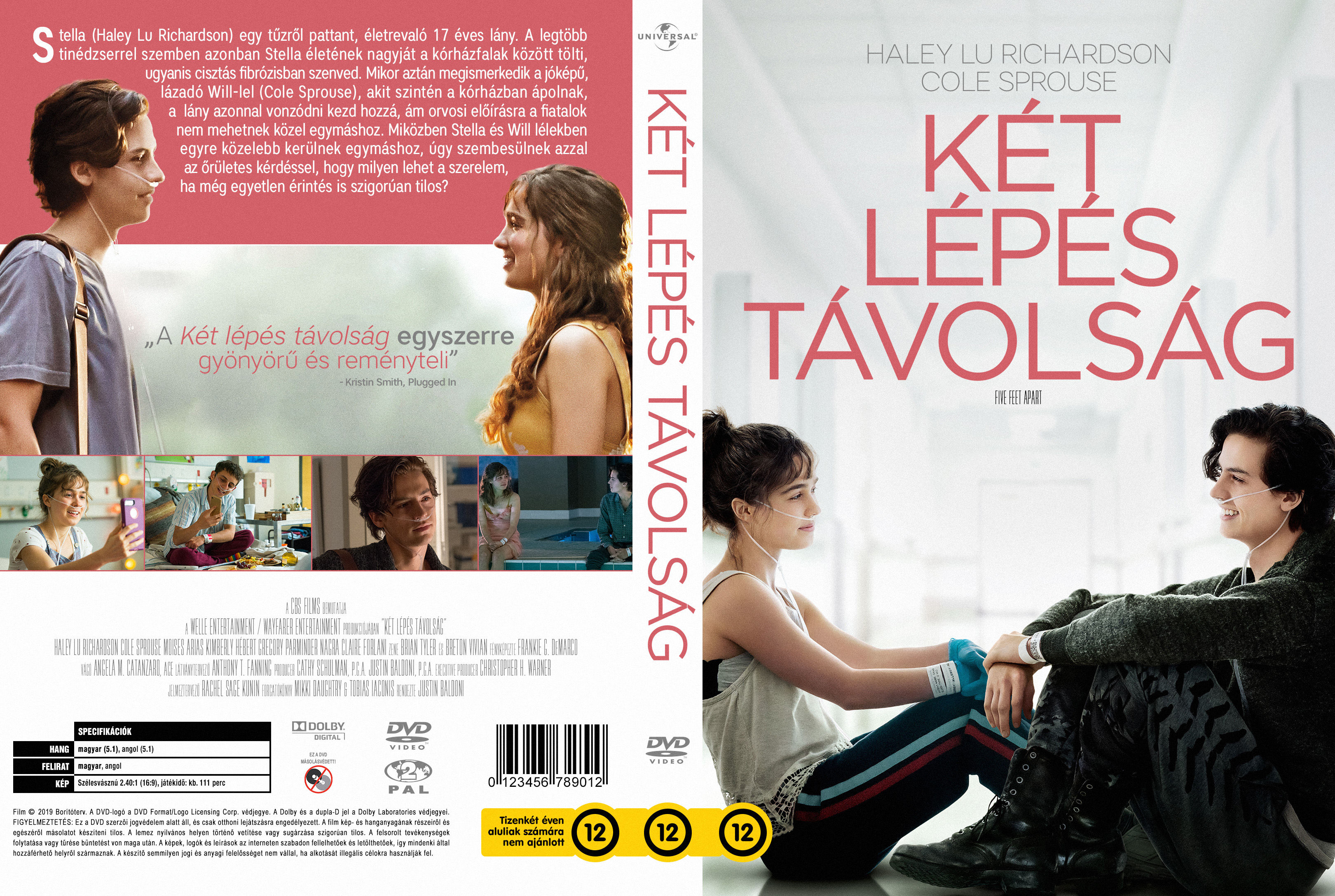 Coversclub Magyar Blu Ray Dvd Boritok Es Cd Boritok Klubja Ket Lepes Tavolsag