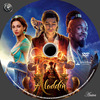 Aladdin (2019) (aniva) DVD borító CD1 label Letöltése