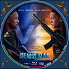 Gemini Man (debrigo) DVD borító CD1 label Letöltése