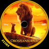Az oroszlánkirály (2019) (Extra) DVD borító CD1 label Letöltése