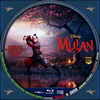 Mulan (2020) (debrigo) DVD borító CD3 label Letöltése