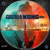 Godzilla Kong ellen (taxi18) DVD borító CD1 label Letöltése
