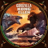 Godzilla Kong ellen (debrigo) DVD borító CD3 label Letöltése