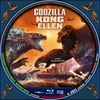 Godzilla Kong ellen (debrigo) DVD borító CD3 label Letöltése