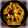 Jurassic World: Világuralom (taxi18) DVD borító CD1 label Letöltése