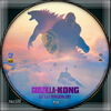 Godzilla x Kong: Az új birodalom (taxi18) DVD borító CD1 label Letöltése