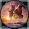 Godzilla x Kong: Az új birodalom (taxi18) DVD borító CD2 label Letöltése